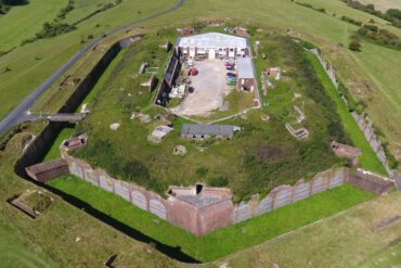 aerial view of Bembridge Fort