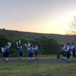 Men of Wight morris dancing troupe at the Longstone on at May 2025