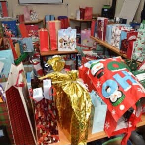 Presents donated to Hampshire and Isle of Wight Constabulary's Toy Appeal