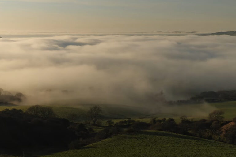 Fog on stenbury down