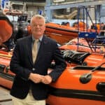 Karl Love at RNLI Inshore Lifeboat