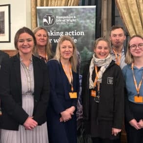 People at the Nature positive devolution parliamentary reception