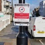 Operation Clean and Safe signs in Ryde