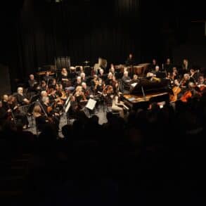 Musicians performing at IWSO concert Jan 2026