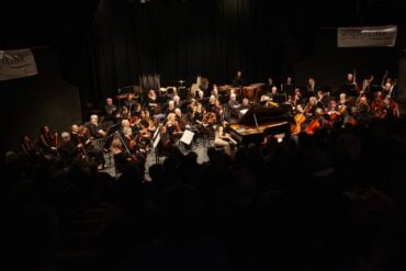 Musicians performing at IWSO concert Jan 2026