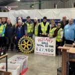 Volunteers at Shanklin Rotary Sale 2026