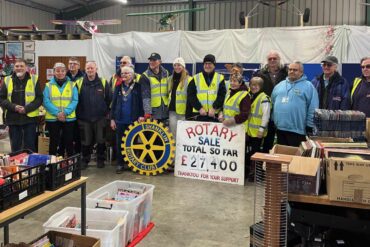 Volunteers at Shanklin Rotary Sale 2026