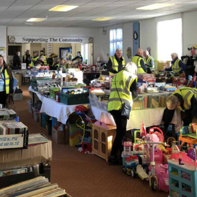 shanklin rotary sale at the ymca - General sale room