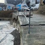 damaged slipway at seaview