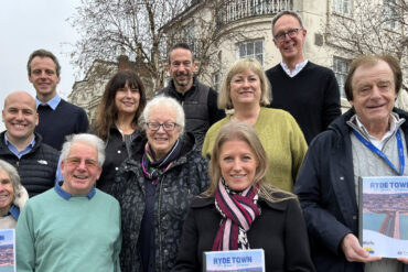 Community leaders at the launch of the Ryde vision