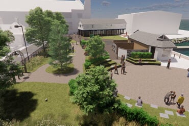 Artist's impression of what the new space will look like