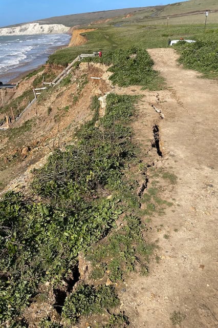 Hanover Point land erosion