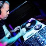 Paul Barrett DJing