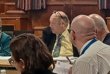 Paul Fuller at council meeting