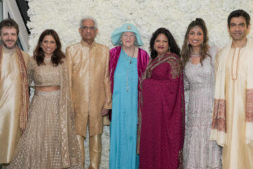 Robert Lever, Kavita Gulati, Arun Gulati, Lady Grylls, Jessy Gulati, Radhika Rampat, Rajiv Rampat