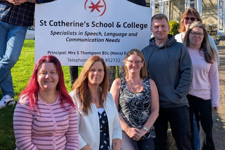 St catherine's school students and staff