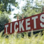 Tickets sign at Ventnor Fringe