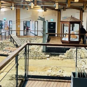 inside brading roman villa