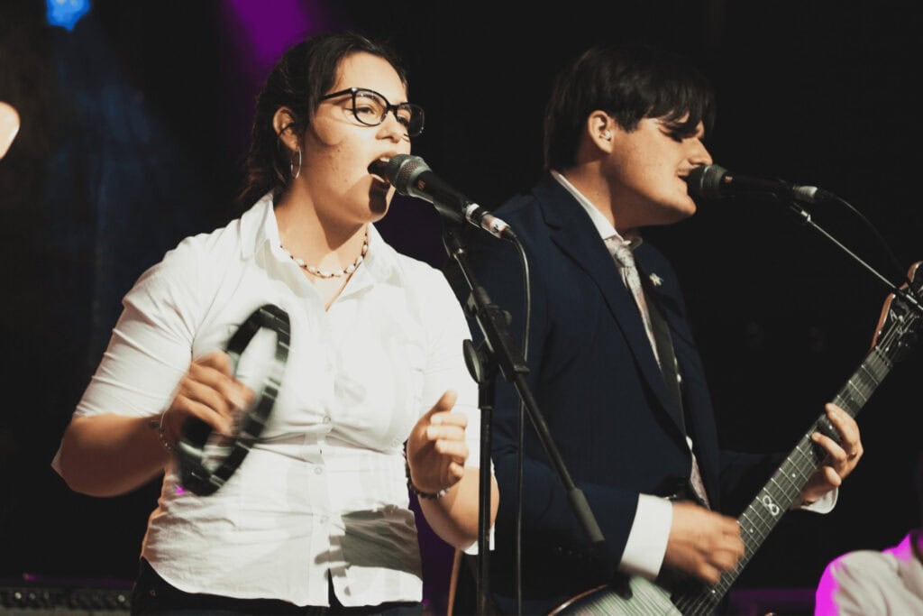 platform one performers on stage