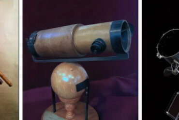 three different telescopes through the ages