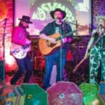 Kindred Found performing on stage at Quay Arts