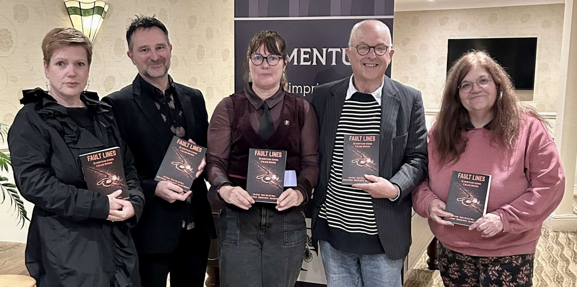 Writers at the Launch of Fault Lines