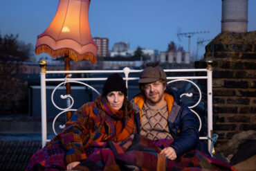 Dan Edelstyn and Hilary Powel of the Power Station project seen here during their 28 days living on the family house in London, 25th November 2022