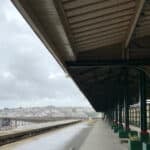 Ryde Pier Head train station canopy