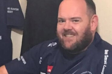 Tristan Price in rugby kit