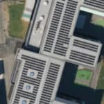 solar array on Christ the King College roof