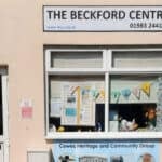 Outside the beckford centre