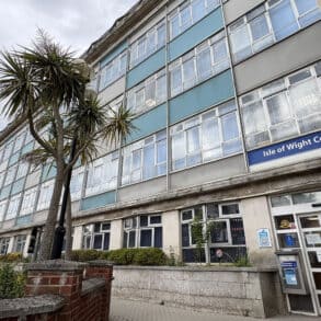 Isle of Wight council offices - County Hall building