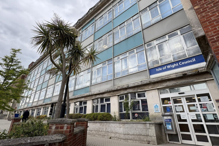 Isle of Wight council offices - County Hall building