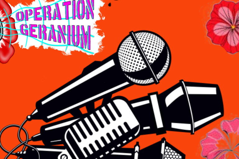 Illustration of multiple microphones