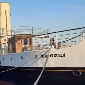 PS Medway Queen at Gillingham Pier