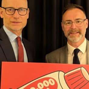 Stephen Kinnock MP and Richard Quigley MP