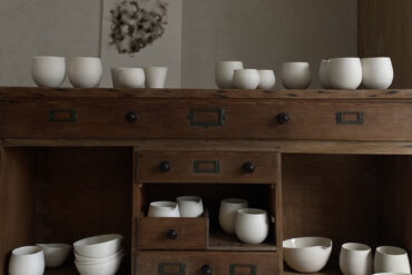 Sue Paraskeva's cream porcelain