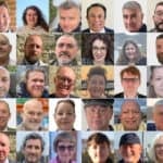 Montage of election faces