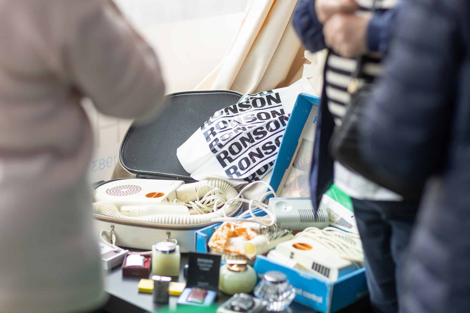 A selection of Ronson items