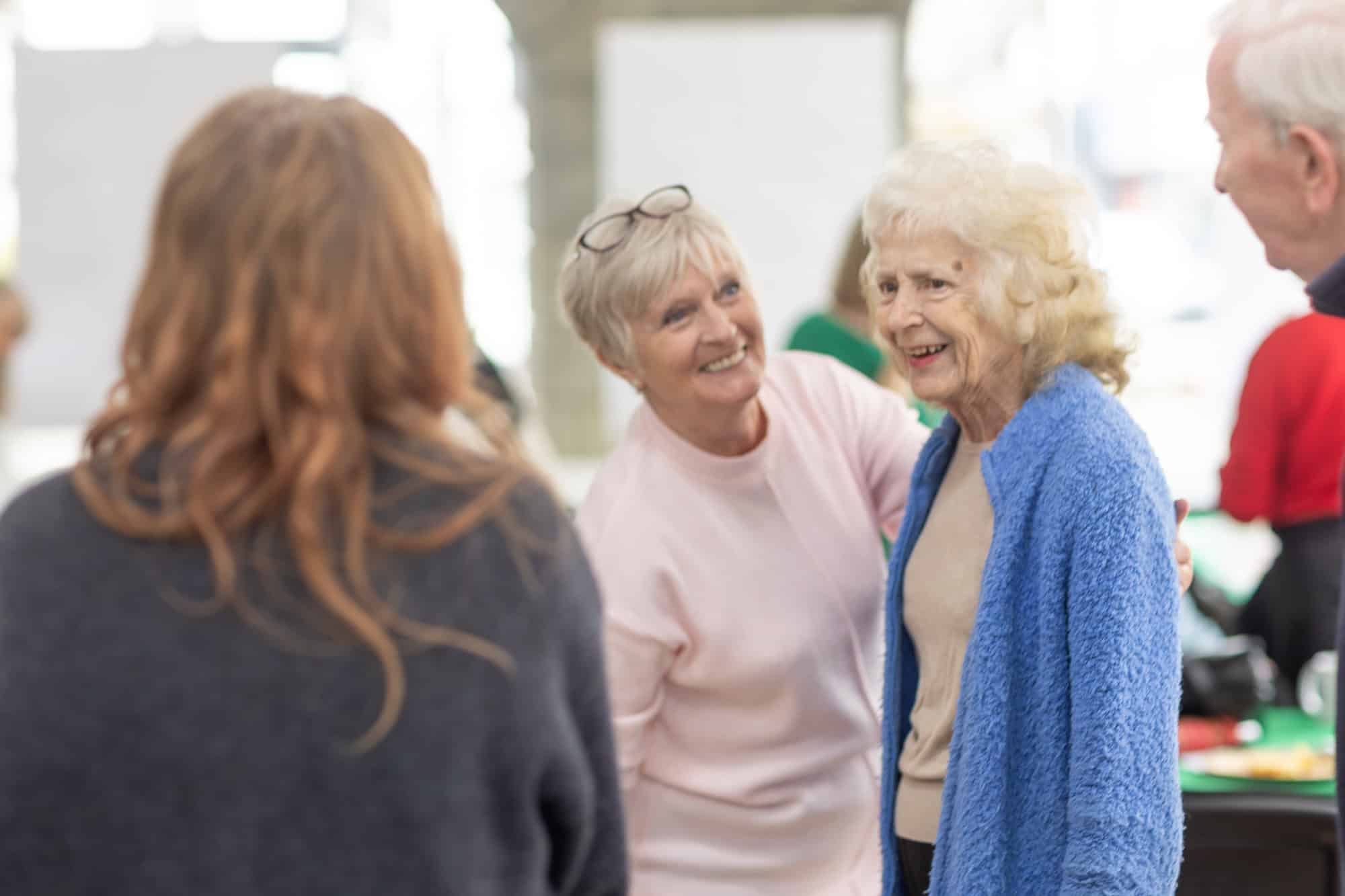 People talking at the Ronson Reunited event