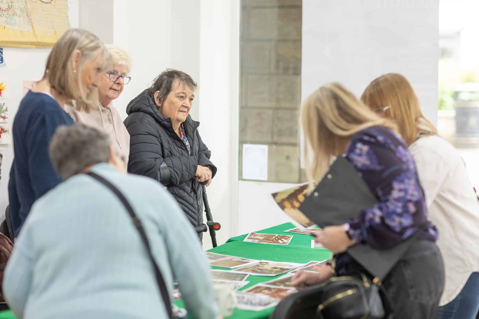 People talking at the Ronson Reunited event