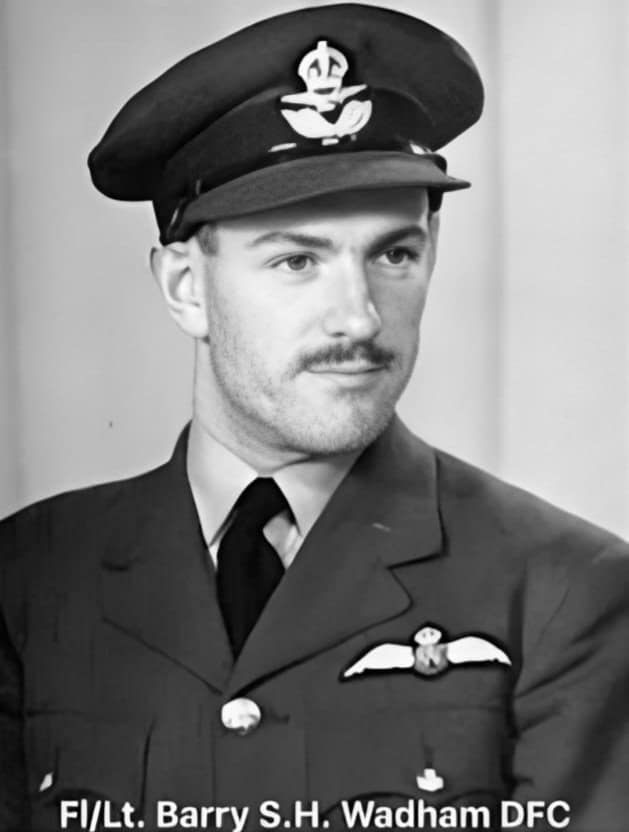 Flight Lieutenant Barry Simpson Herridge Wadham in uniform