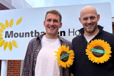 From left - Kemp Price and Sam Tyson