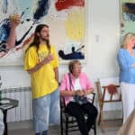 People attending the opening of GRAFT Studios