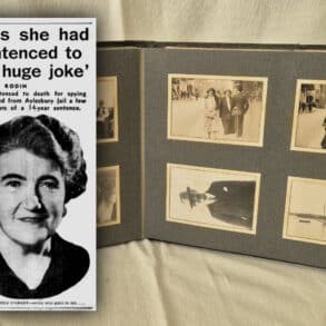 Isle of Wight Spy album and news article clipping
