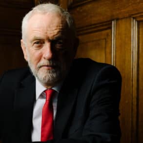 Portrait of Jeremy Corbyn