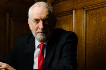 Portrait of Jeremy Corbyn