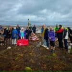 No poo at the point protest on Monday 8th June 2026