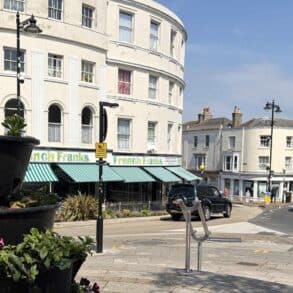 Scene of Ryde shopping area