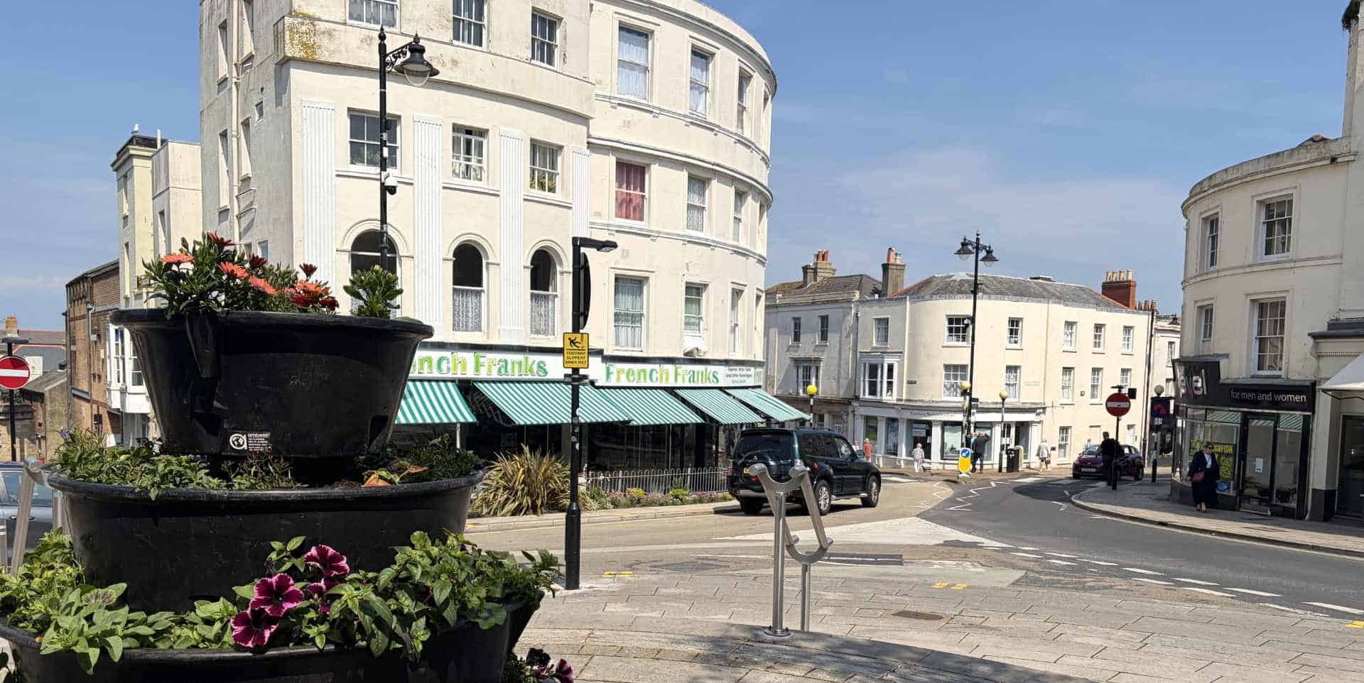 Scene of Ryde shopping area